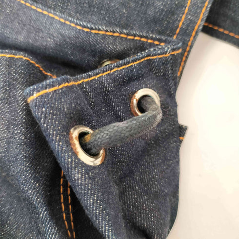 エヴィス EVISU カモメプリント デニムバックパック メンズ