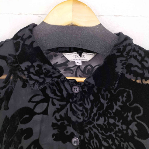 フロッキープリントシアーシャツ メンズ JPN:XL