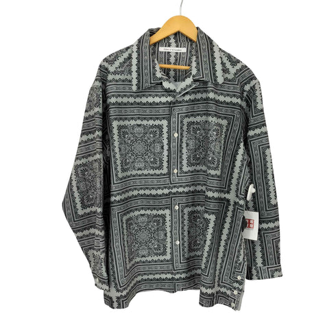 チルドレンオブザディスコーダンス Children of the discordance 総柄 オープンカラー オーバーサイズ L/S シャツ メンズ