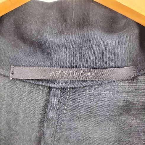 エーピーストゥディオ AP STUDIO 20SS レーヨン リネン シャツ ガウン レディース