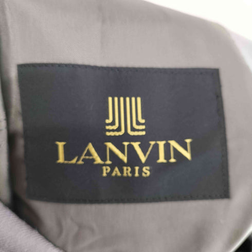 ランバン パリ LANVIN PARIS デザインボタン ウールテーラードジャケット メンズ