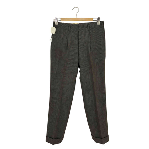ストライプ 1タックトラウザース deponirt ホック japan vintage メンズ