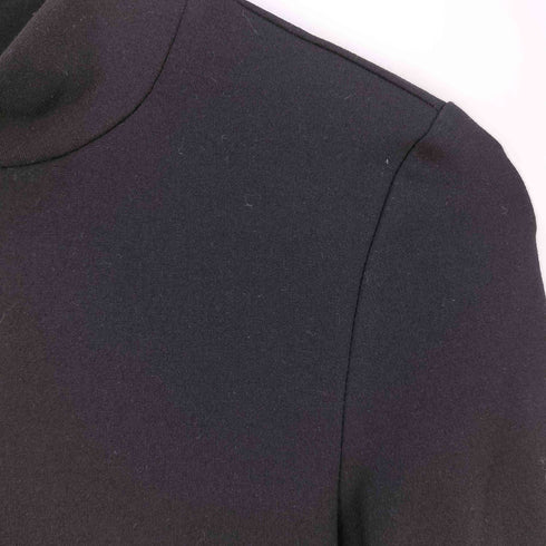 ザラ ZARA コントラスト プリーツ ミディワンピース レディース import:XS