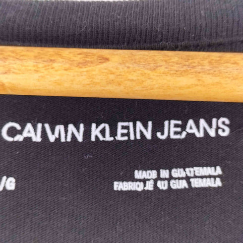 カルバンクラインジーンズ Calvin Klein Jeans Vネック プリントクルーネックTシャツ メンズ JPN:L