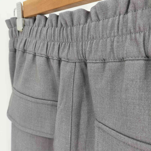 ザラ ZARA レーヨン混 ストレッチ ポリ テーパード パンツ レディース M