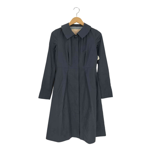 シビラ Sybilla ポリコットンナイロン タック ステンカラーコート レディース JPN:M