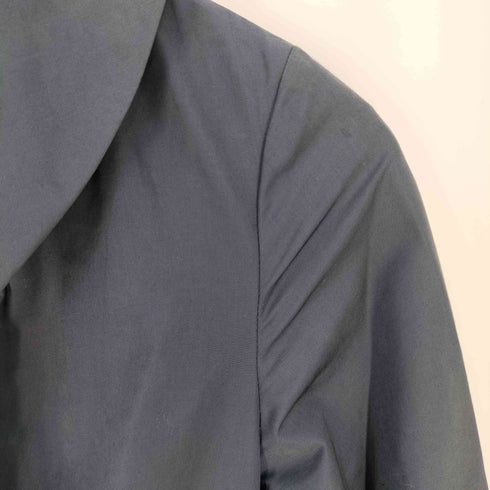シビラ Sybilla ポリコットンナイロン タック ステンカラーコート レディース JPN:M