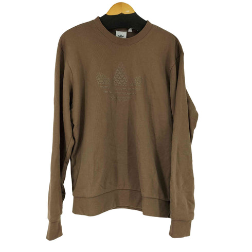 アディダスオリジナルス adidas Originals グラフィック モノグラム クルーネックスウェット メンズ JPN:XL