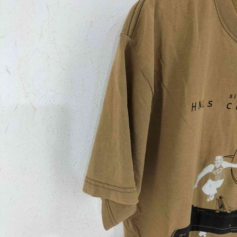 HOMLESS 90-00s HMLS CROSSWALKS フロントグラフィックプリントTシャツ 裏原 メンズ import:XL