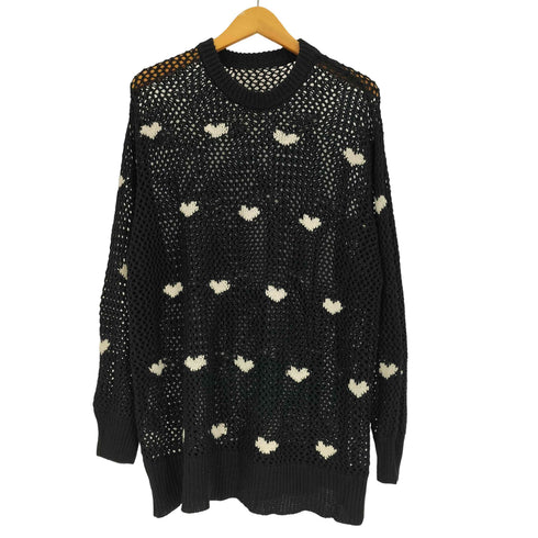 フリークスストア FREAKS STORE 21AW オーバーサイズ コットン アクリル ニット カーディガン レディース FREE