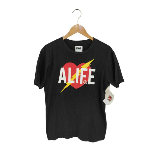 alife 90-00s ハートプリント クルーネックTシャツ 裏原 メンズ import:M