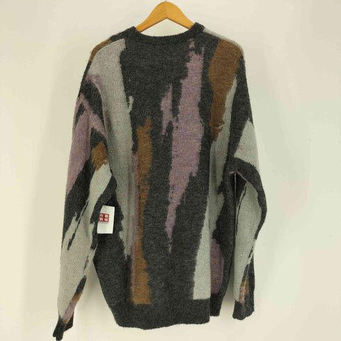 ジャーナルスタンダード JOURNAL STANDARD 23AW モヘヤミックス スプラッシュ ジャガード クルーネックニット メンズ JPN:L