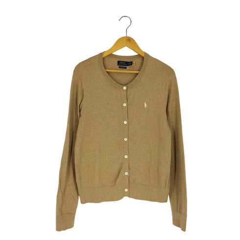 ポロラルフローレン POLO RALPH LAUREN PIMA COTTON ピマコットン ポニー刺繍 ニット カーディガン レディース import:L