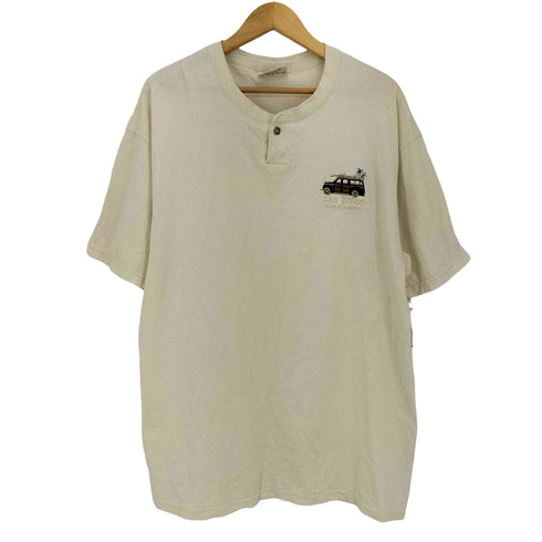 BALE DYED USA製 ヘンリーネック Tシャツ SAN DIEGO メンズ import:L