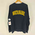 ナイキ NIKE 00S 銀タグ スウッシュ ロゴ 刺繍 前V WATANABE バック プリント クルーネック スウェット メンズ import:XL