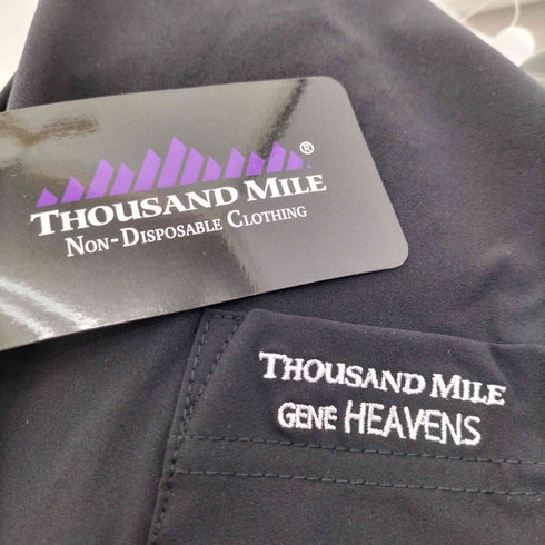 サウザンドマイル THOUSAND MILE 24SS バッククロスストラップ フロントジップ ワンピース レディース