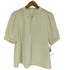 エヌナチュラルビューティーベーシック N.NATURAL BEAUTY BASIC 22SS スキッパーパールボタンブラウス レディース JPN:M