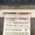 キャサリンハムネットロンドン KATHARINE HAMNETT LONDON ODJ 1st型デニムジャケット メンズ JPN:M