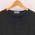 ヨウジヤマモトプールオム Yohji Yamamoto POUR HOMME 20SS コーマ 天竺 変形 半袖 ヘンリーネック カットソー Tシャツ メンズ JPN:3
