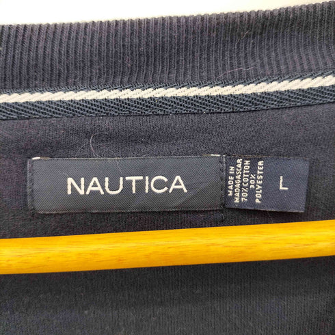 ノーティカ NAUTICA フロント刺繍 スウェット メンズ import:L