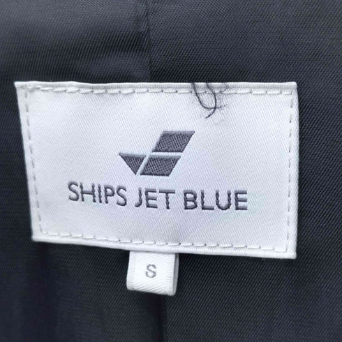 シップスジェットブルー SHIPS JET BLUE フェイクスエード シングルライダース KOMATSU outlast メンズ JPN:S