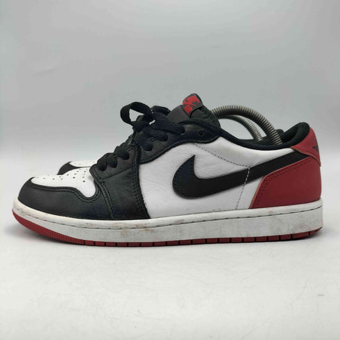 ジョーダンブランド JORDAN BRAND AIR JORDAN 1 RETRO LOW OG BLACK TOE エア ジョーダン 1 ロー オリジナル ブラック トゥ つま黒 スニーカー メンズ JPN:26.5