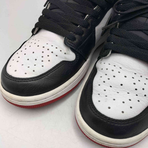 ジョーダンブランド JORDAN BRAND AIR JORDAN 1 RETRO LOW OG BLACK TOE エア ジョーダン 1 ロー オリジナル ブラック トゥ つま黒 スニーカー メンズ JPN:26.5