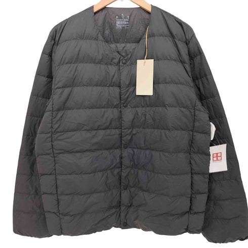 ムジルシリョウヒン 無印良品 23AW 軽量ダウンノーカラージャケット(帯電防止裏地) メンズ JPN:XL