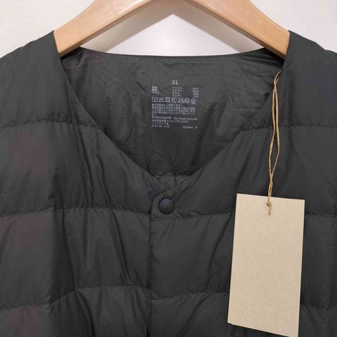 ムジルシリョウヒン 無印良品 23AW 軽量ダウンノーカラージャケット(帯電防止裏地) メンズ JPN:XL