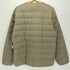 ムジルシリョウヒン 無印良品 23AW 軽量ダウンノーカラージャケット(帯電防止裏地) メンズ JPN:XL