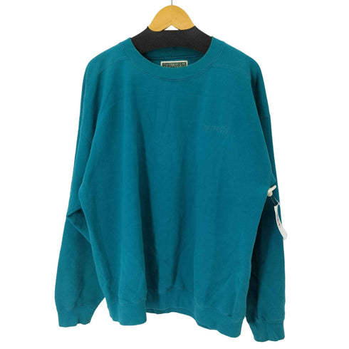 リーバイス Levis 90S USA製 緑タグ ロゴ刺繍裏起毛スウェットプルオーバー メンズ JPN:XL