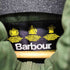 バブアー Barbour 80-90s 英国製 ロゴ刺繍ダブルジップ中綿ベスト 3ワラント メンズ