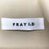 フレイアイディー FRAY I.D 24AW ドライクロスハイウエストパンツ レディース JPN:0