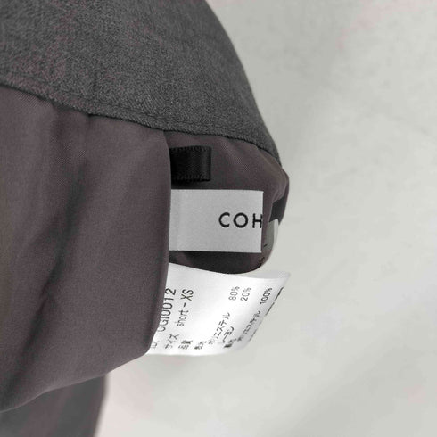 コヒナ COHINA ハイウエストスリーボタンフレアワイド レディース JPN:XS