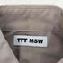 ティーモダンストリートウエア TTT_MSW Knit Cardigan Docking Shirt メンズ JPN:L