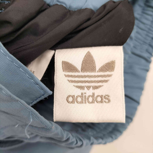 アディダス adidas 80S デザント製 銀タグ ロゴ刺繍ダブルニーナイロンスキーパンツ スノボ メンズ JPN:L