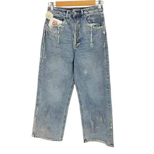 フリークスストア FREAKS STORE 箔プリント デニムパンツ レディース JPN:M