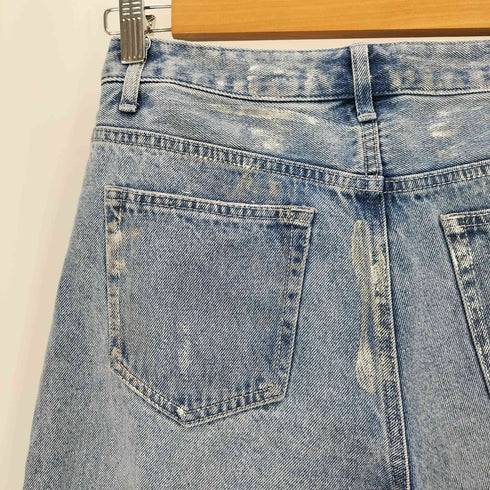 フリークスストア FREAKS STORE 箔プリント デニムパンツ レディース JPN:M