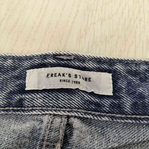 フリークスストア FREAKS STORE 箔プリント デニムパンツ レディース JPN:M