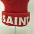 セントマイケル SAINT MICHAEL 23AW KNIT CAP/SAINT/RED ロゴワッペンニットキャップ メンズ ONE SIZE