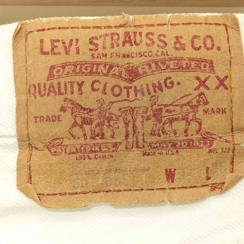 リーバイス Levis 80-90s 501 USA製 ボタンフライデニム メンズ W31 L36