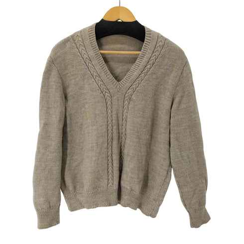 L/S Vネックセーター メンズ