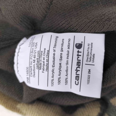 カーハート Carhartt カモ ワッチハット ビーニー メンズ ONE SIZE