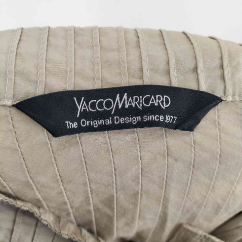ヤッコマリカルド YACCO MARICARD ピンタックプリーツコート レディース 1