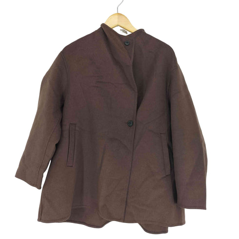 ユニクロ UNIQLO ダブルフェイスショートコート レディース JPN:M
