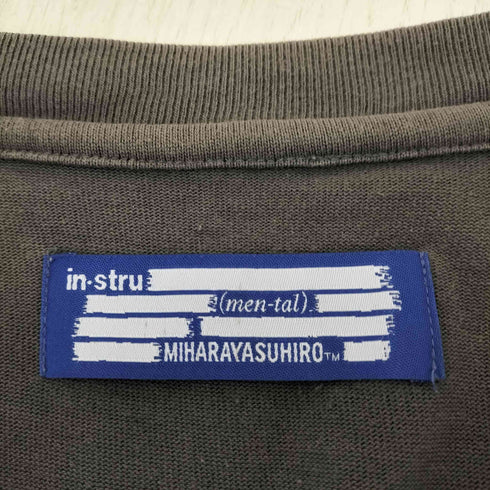 ミハラヤスヒロ MIHARA YASUHIRO in・stru(men-tal).ヘビーウェイトジャージー ハーフスリーブTシャツ メンズ JPN:48