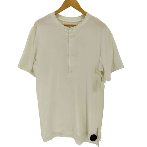 グラウンドワイ Ground Y COTTON JERSEY LONG HENRY SHORT SLEEVE T-SHIRT メンズ JPN:3