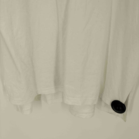 グラウンドワイ Ground Y COTTON JERSEY LONG HENRY SHORT SLEEVE T-SHIRT メンズ JPN:3