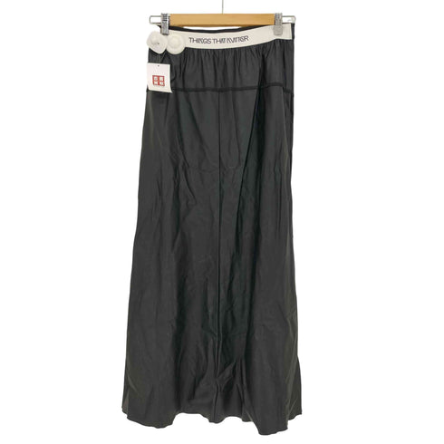 THINGS THAT MATTER 23AW WET LEATHER MAXI SKIRT レディース JPN:2