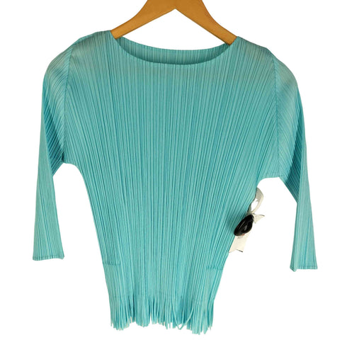 プリーツプリーズイッセイミヤケ PLEATS PLEASE ISSEY MIYAKE 16SS フリンジ プリーツカットソー レディース JPN:3
